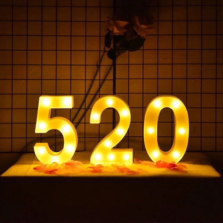 520 數字LED燈箱